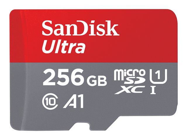 SANDISK Ultra microSDXC 256GB + Adapter SDSQUAC-256G-GN6MA