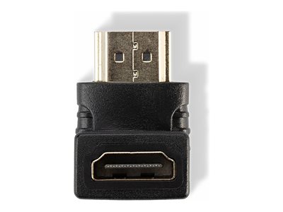 Adaptateur HDMI femelle vers HDMI m le coudé à 90 dégrés vers le bas