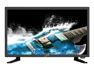 Supersonic SC-1912 19INCH Diagonal Class LED-backlit LCD TV with built-in DVD player 