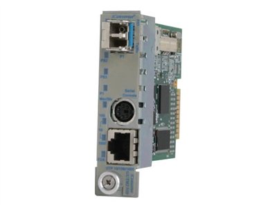 ICONV GX/TM2 10/100/1000T TO 1000X SFP MODULE W/ MGMT WIDE TEMP