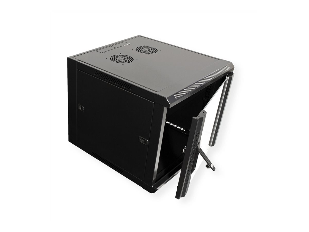 VALUE Secomp VALUE Wandgehäuse 6 HE 19" Schwarz