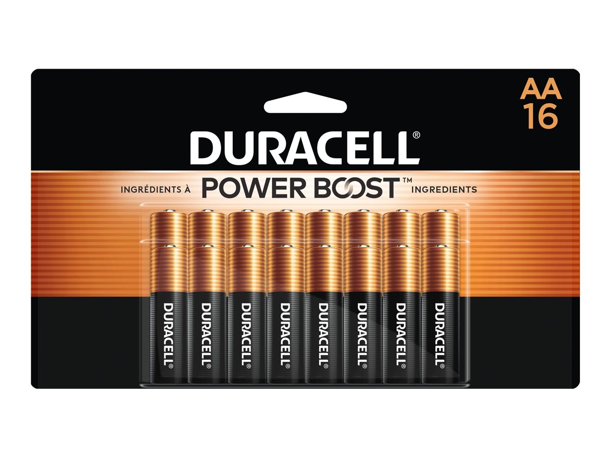 Duracell CopperTop AA Alkaline Batteries - 16 pack