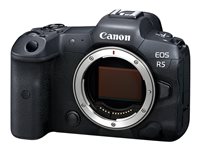 Canon EOS R5 - Digital camera - mirrorless - 45 MP - Full Frame - 8K / 30 fps - body only - Wi-Fi, Bluetooth