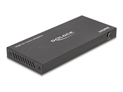 DELOCK HDMI Switch 4 x HDMI in zu 1 x HDMI out 8K 60 Hz
