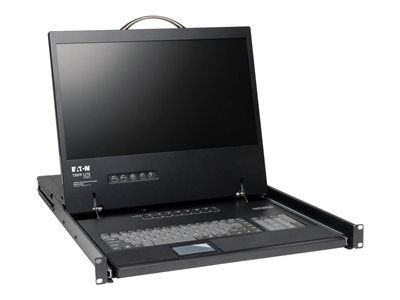 Tripp Lite 16-Port Rack Console VGA KVM Switch w/ 19" LCD 1U TAA