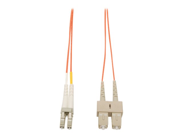 Tripp Lite 30M Duplex Multimode 62.5/125 Fiber Optic Patch Cable LC/SC 100' 100ft 30 Meter