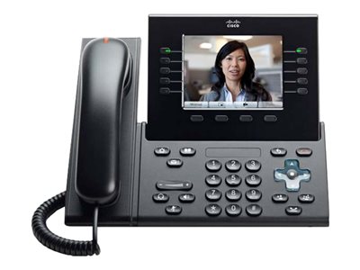 Cisco Unified IP Phone 9951 Standard VoIP phone SIP multiline charcoal gray r