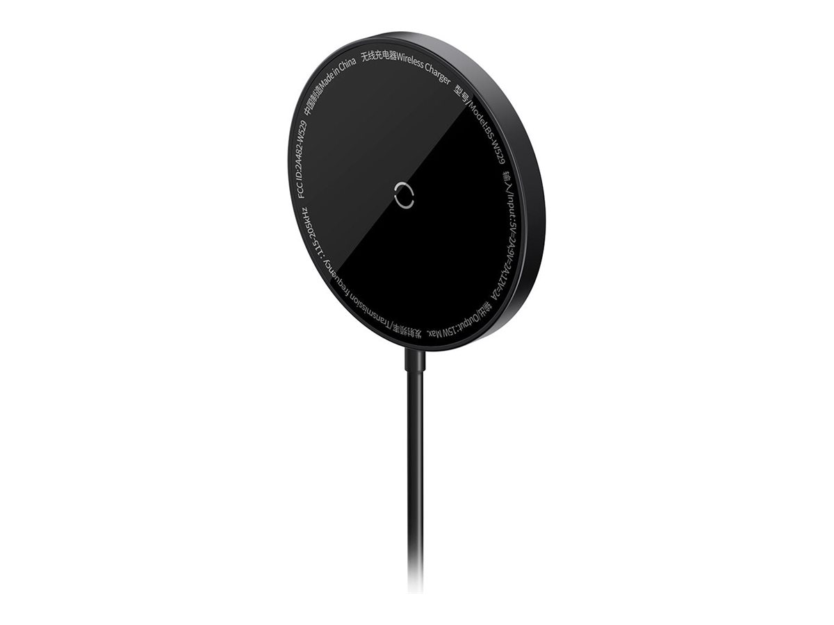 Baseus Simple Mini3 wireless charging pad magnetic 15 Product shot Right-angle 79850