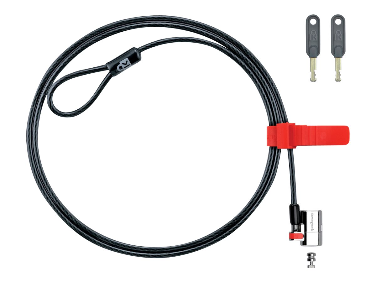 Kensington ClickSafe Laptop Lock Master Keyed security cable Product shot Close-up 75800
