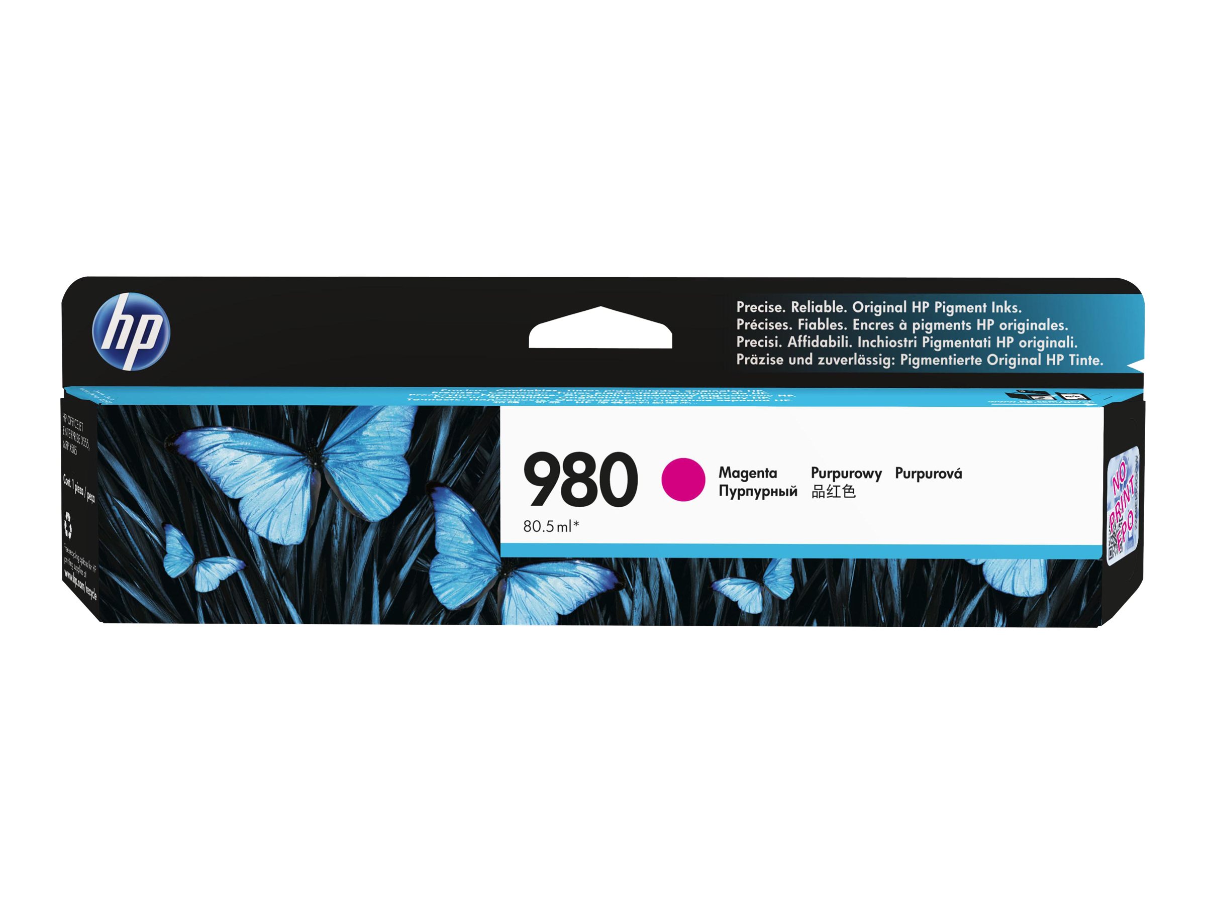 Hp 980 Magenta Original Ink Cartridge Hp 980 Magenta Original Ink Cartridge