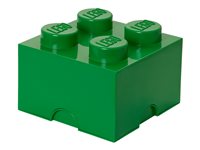 LEGO Storage Brick 4 Opbevaringsboks Mørkegrøn