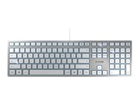 CHERRY KC 6000 SLIM FOR MAC Tastatur Saks Kabling Tysk