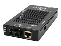 Lantronix ION S6010 Series - Convertisseur de média à fibre optique - RJ-48 / SC multi-mode - jusqu'à 2 km 