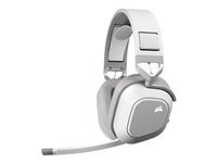 CORSAIR Gaming HS80 MAX WIRELESS Trådløs Headset Hvid