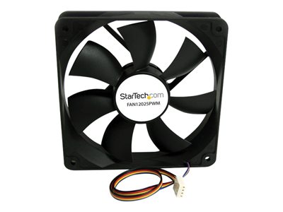 StarTech.com 120x25mm Computer Case Fan with PWM - Pulse Width Modulation Connector - computer cooling Fan - pwm Fan - 120mm Fan (FAN12025PWM) - Case fan - 120 mm - black