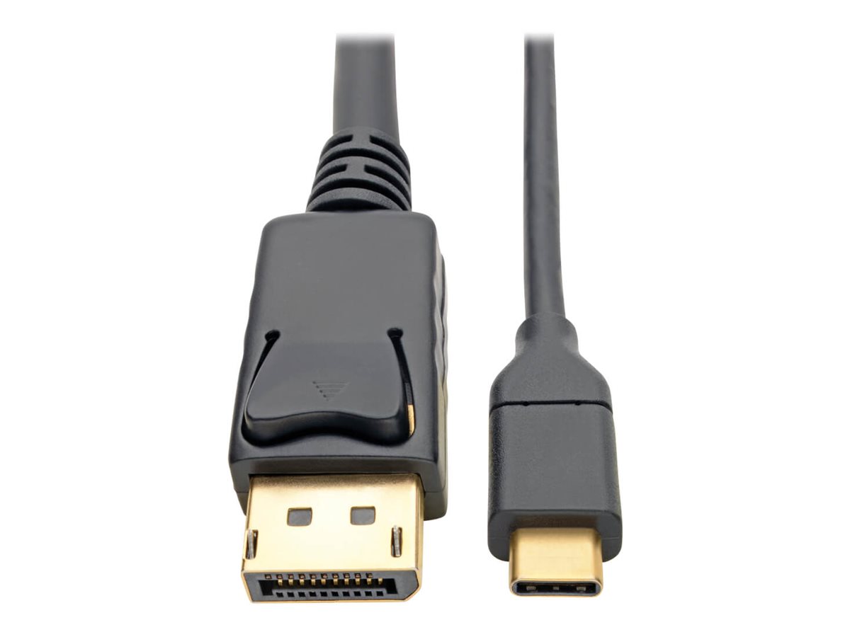 Eaton Tripp Lite Series USB-C to DisplayPort Cable, 4K @ 60Hz, Thunderbolt 3, USB Type C, USB-C, USB Type-C, 6' 6ft.