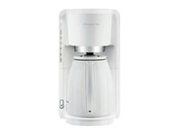 Rowenta CT3801 Kaffemaskine 1.25liter Hvid/rustfrit stål
