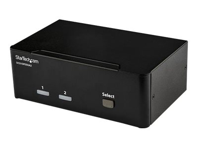 StarTech.com 2-Port DisplayPort KVM Switch Dual-Monitor 4K 60 