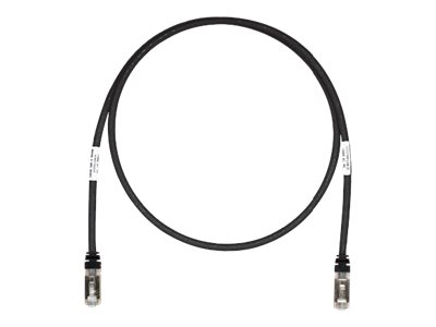 Panduit TX6A 10Gig patch cable - 2.5 m - black