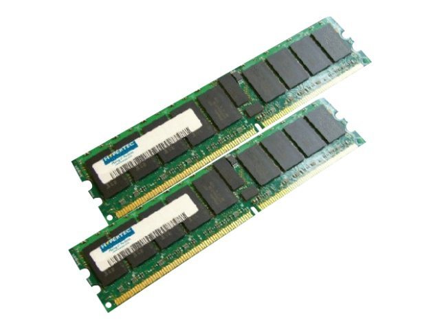 Image of Hypertec Legacy - DDR2 - kit - 4 GB: 2 x 2 GB - DIMM 240-pin - 667 MHz / PC2-5300 - registered