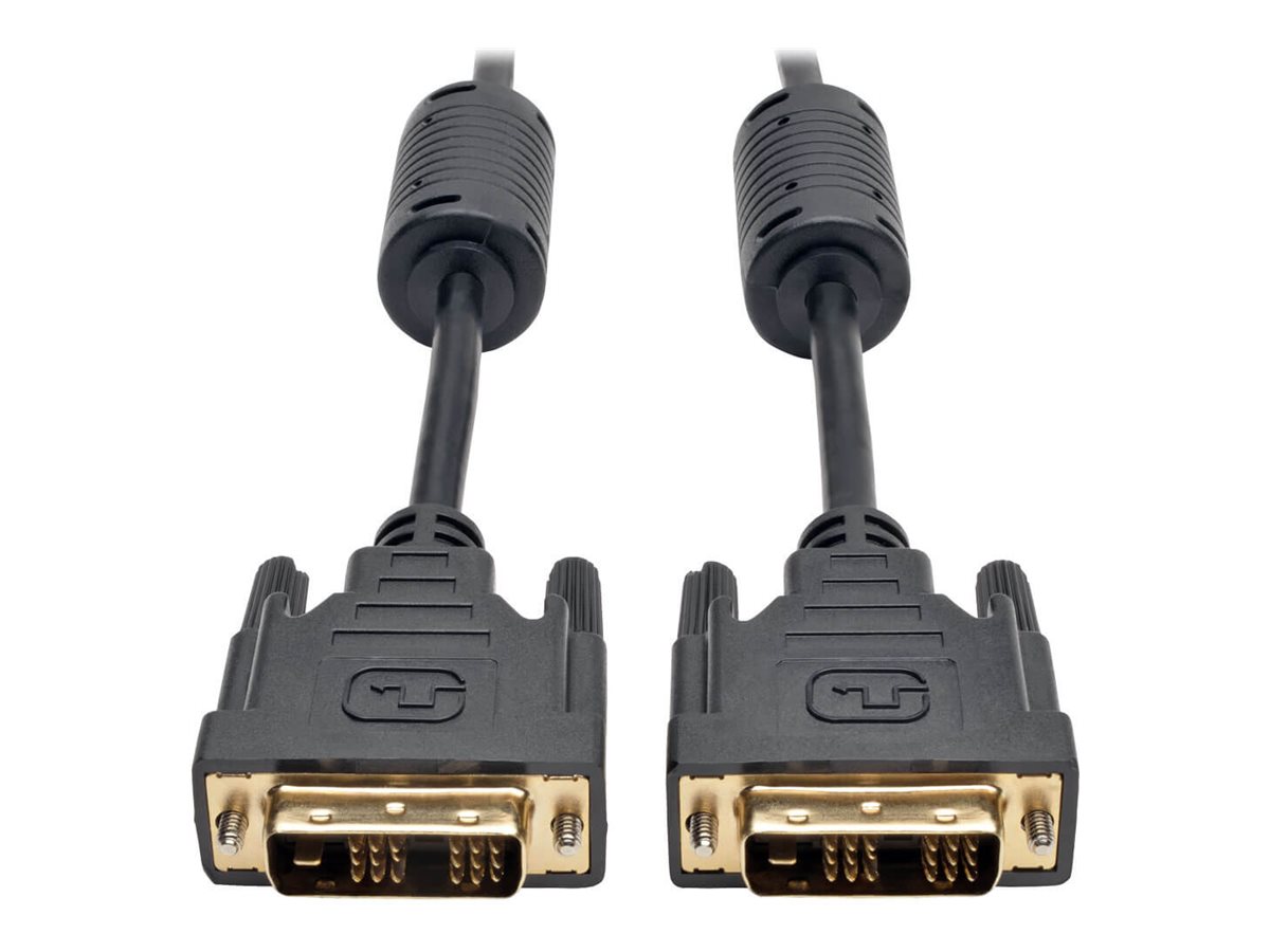 Eaton Tripp Lite Series DVI Single Link Cable, Digital TMDS Monitor Cable (DVI-D M/M), 20 ft. (6.09 m)