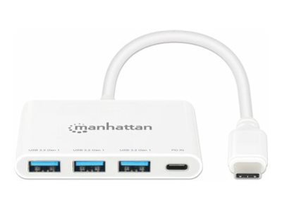 MANHATTAN 168434, Kabel & Adapter USB Hubs, MH 3-Port PD 168434 (BILD6)