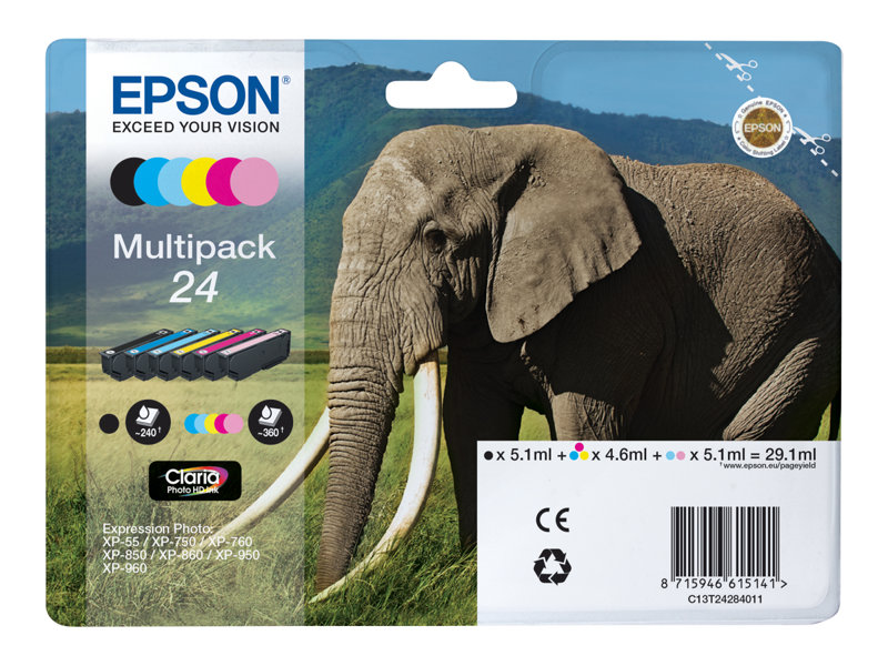 EPSON 3LB Ink Cartridge Multipck 6-col.