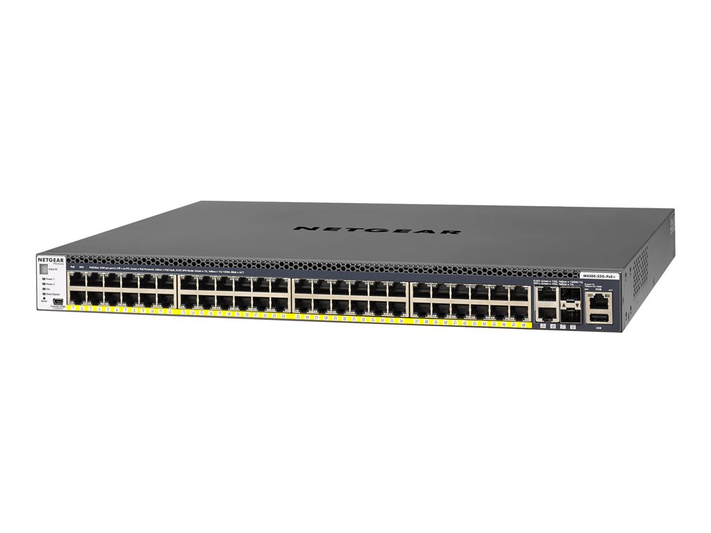 NETGEAR M4300-52G-POE+ Managed SWCH APS