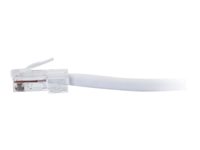 C2G 100ft Cat6 Ethernet Cable Non-Booted Unshielded (UTP) White Patch cable 