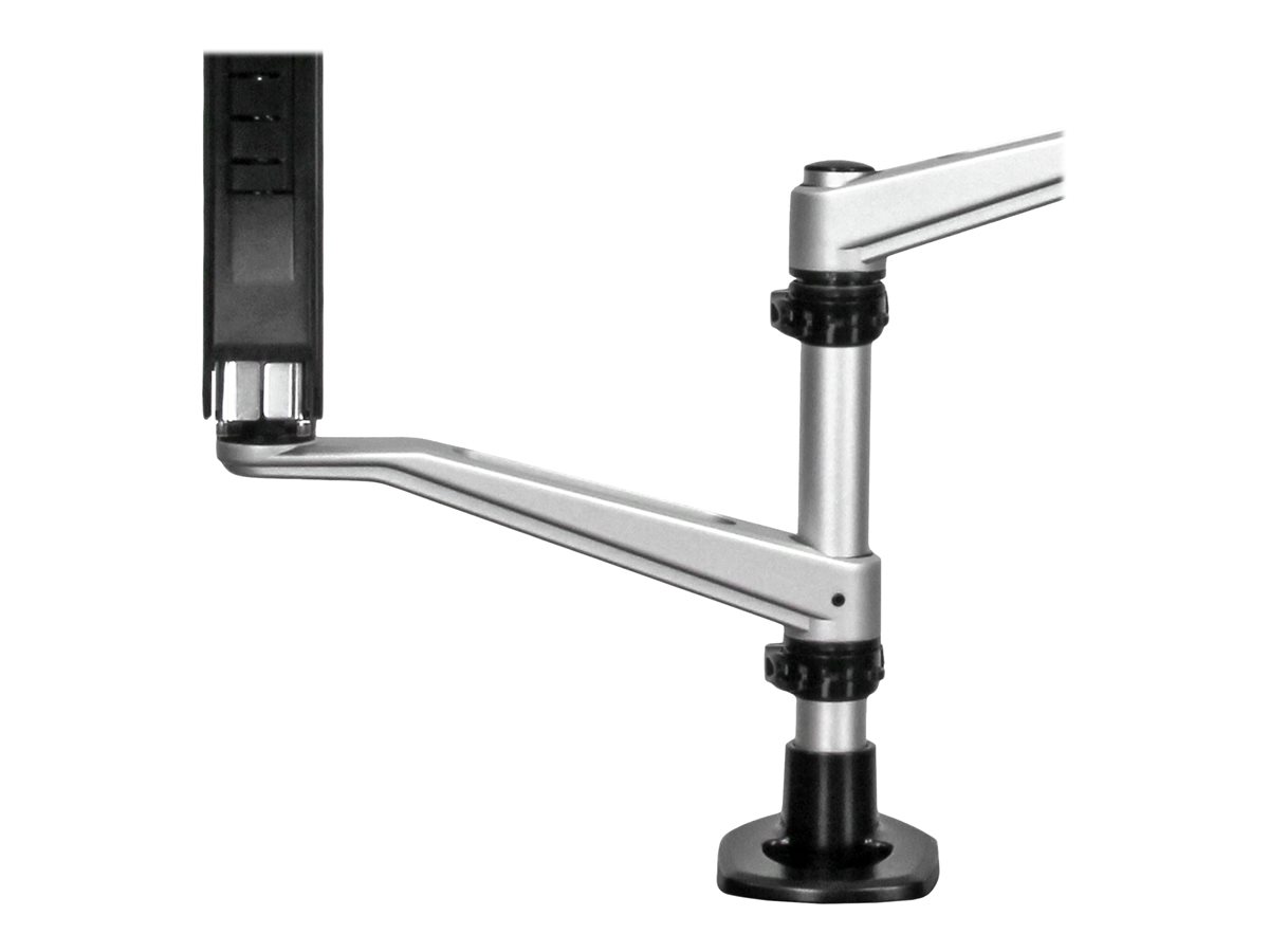 StarTech.com Desk Mount Dual Monitor Arm - Full Motion Articulating Arms - Premium Dual Monitor Stand - For up to 30" (19.8lb/9kg) VESA Mount Monitors - Tool-less Assembly - Steel & Aluminum montážní sada - plný pohyb - pro Displej LCD - černá, stříbrná – foto 12