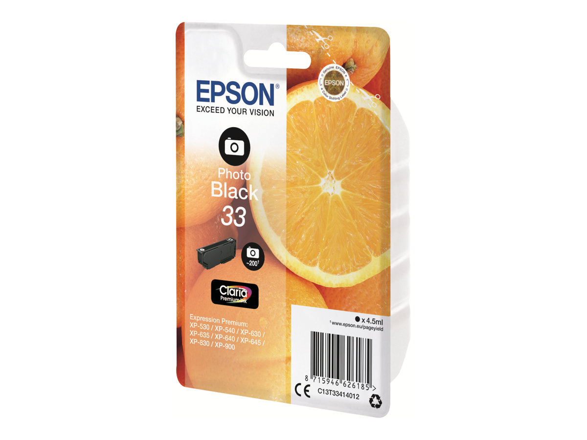 Epson 33 - foto černá - originální - inkoustová cartridge – foto 2