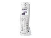 Panasonic KX-TGQ200 Trådløs digitaltelefon Ingen nummervisning Hvid