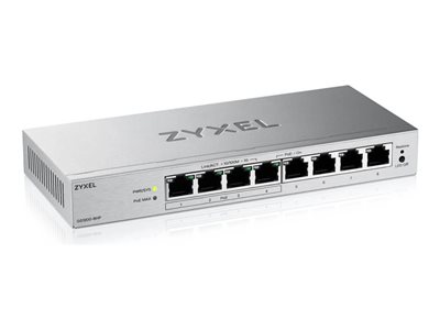 ZYXEL GS1200-8HP V3  8-Port Gigabit PoE+