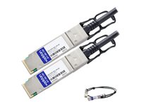 AddOn 1m Juniper Compatible QSFP+ DAC - 40GBase direct attach cable - 1 m