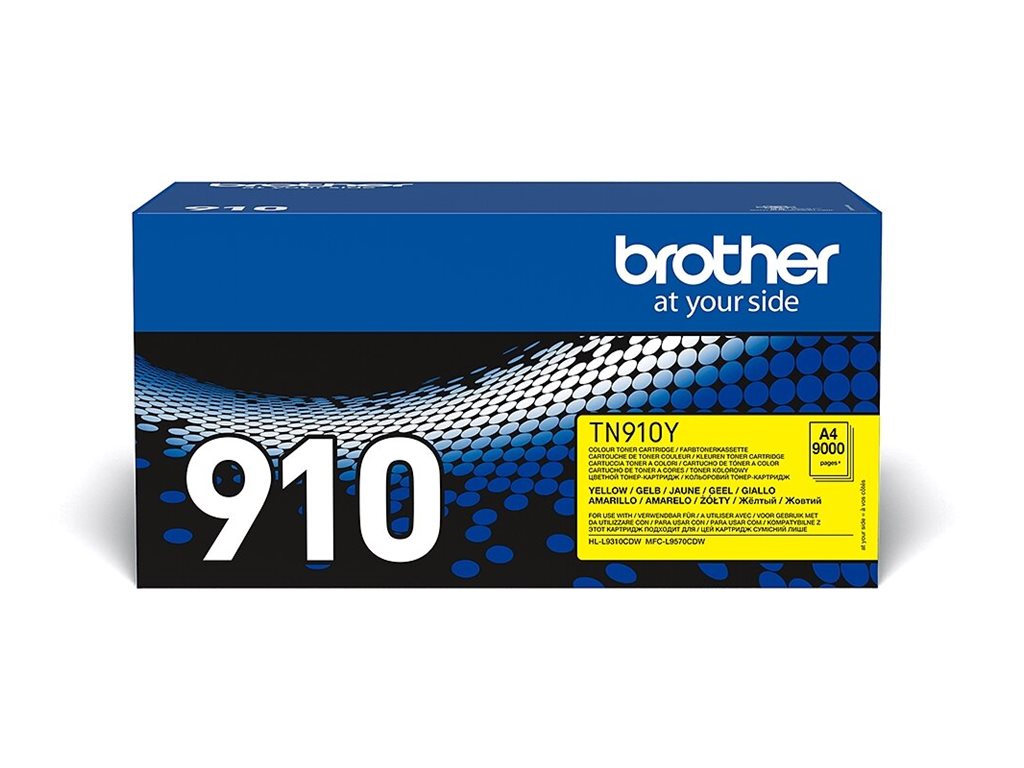 Brother Tn910y Ultra Jumbo Yellow Original Toner Cartridge