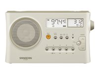 Sangean bærbar AM/FM radio med Bluetooth - Beige