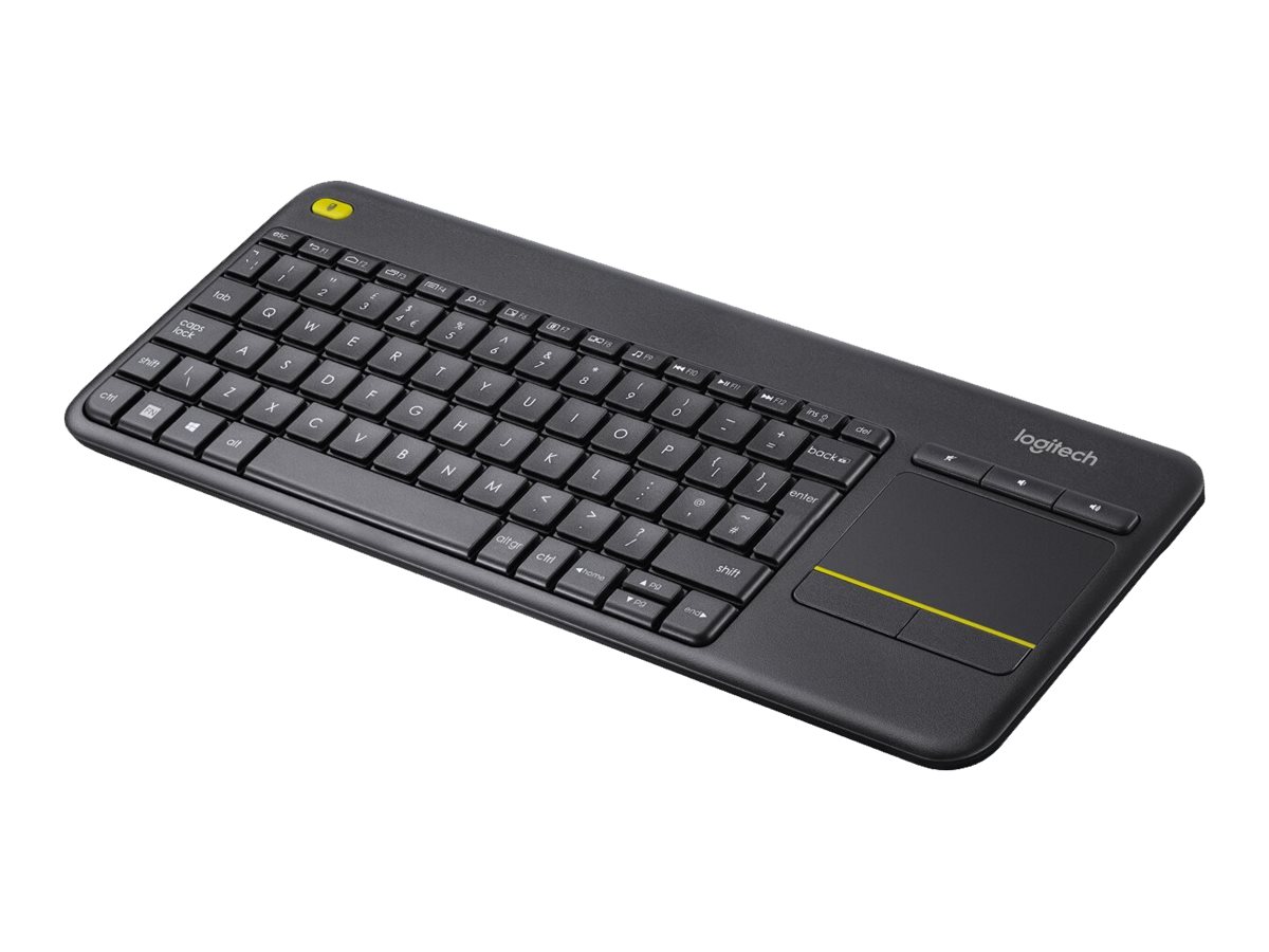 Tilskyndelse Tremble marv Logitech Wireless Touch Keyboard K400 Plus - TYS | In stock | Stort udvalg,  billige priser og hurtig levering