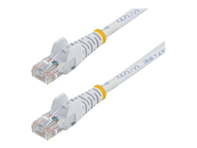 Image of StarTech.com 5m White Cat5e / Cat 5 Snagless Ethernet Patch Cable 5 m - network cable - 5 m - white