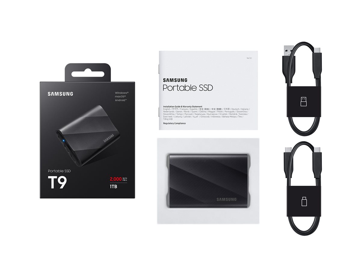【新品未開封】Samsung Portable SSD T9 4TB Amazon.com: SAMSUNG T9 Portable SSD 4TB, USB 3.2 Gen 2x2 External