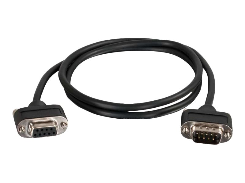 C2G CMG-Rated DB9 Low Profile Cable M-F | Overview, Specs, Details