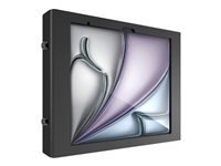 Compulocks iPad Air M2 & M3 13", Apex Secured Enclosure Wall Mount - Black enclosure - for tablet - glass mount, space - black