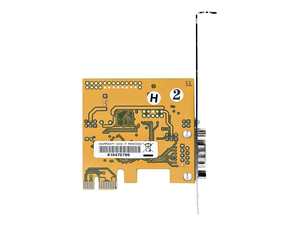 StarTech.com PCI Express Serial Card, PCIe to RS232 (DB9) Serial Interface Card, PC Serial Card with 16C1050 UART, Standard or Low Profile Brackets, COM Retention, For Windows & Linux - PCIe to DB9 Card (11050-PC-SERIAL-CARD) - sériový adaptér - PCIe 2.0 - RS-232 x 1 – foto 11