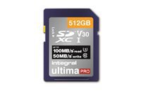 Integral Europe Carte SD INSDX512G-100/80V30