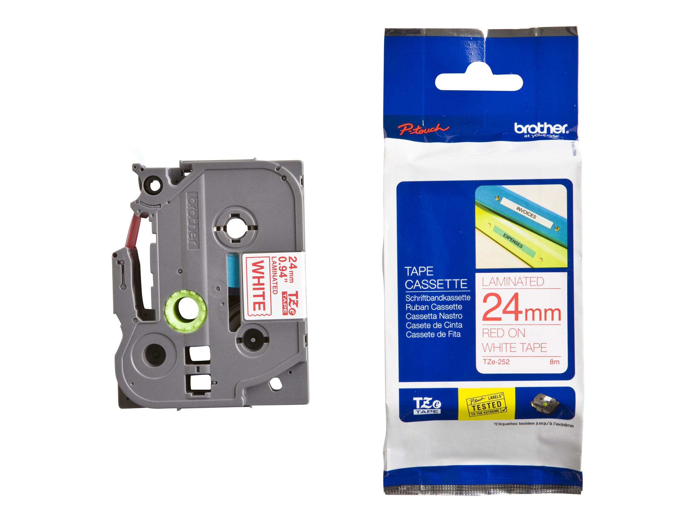 Brother TZe-252 - Standard adhesive