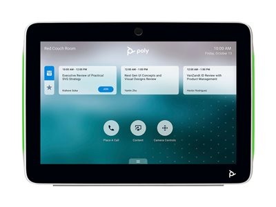 HP Poly TC10 White Glass Mount