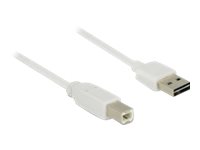 DeLOCK Easy USB 2.0 USB-kabel 3m Hvid