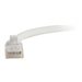 C2G 2ft Cat6a Snagless Unshielded (UTP) Network Patch Ethernet Cable-White