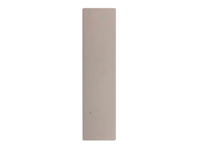 BLANK SNAP-IN INSERT UK STYLE BRITISH STYLE 12.5 X 50 MM WHITE