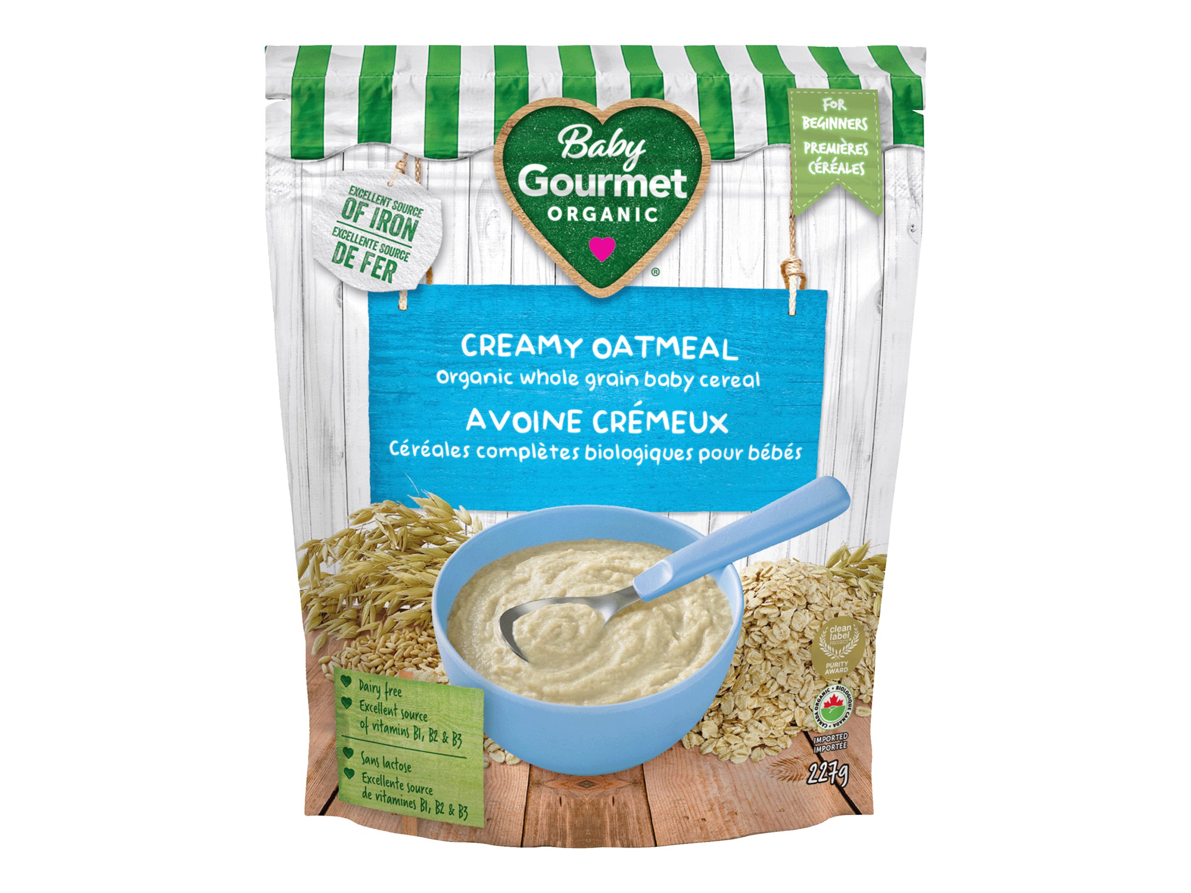 Baby Gourmet Baby Cereal - Creamy Oatmeal - 227g