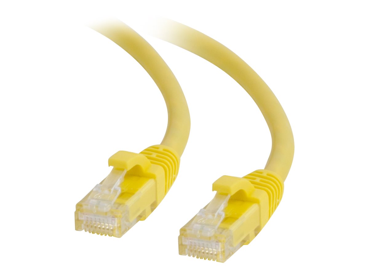 C2G 10ft Cat6a Snagless Unshielded UTP Network Patch Ethernet Cable-Yellow